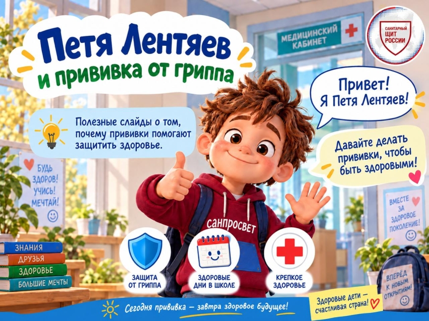 Полезные слайды о том, почему прививки помогают защитить здоровье.